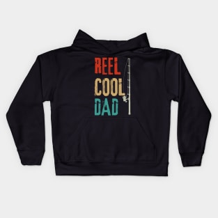 Reel Cool Dad Kids Hoodie